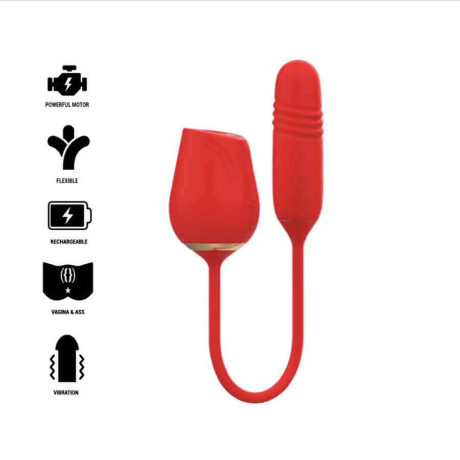 Náhled produktu Pulzátor s podtlakovým stimulátorek klitorisu Mia Amalfi, podtlak + up and down